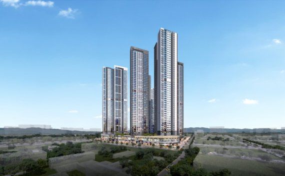 [힐스테이트 동인 투시도]