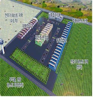 지능형 농기계 실증단지 실증지원센터 조감도. /사진=전북도