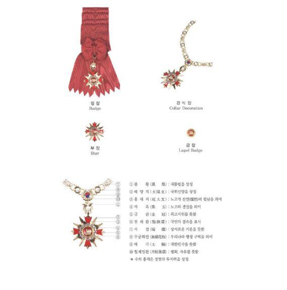 무궁화대훈장. (자료= 행정안전부 제공) 2022.03.14. /사진=뉴시스