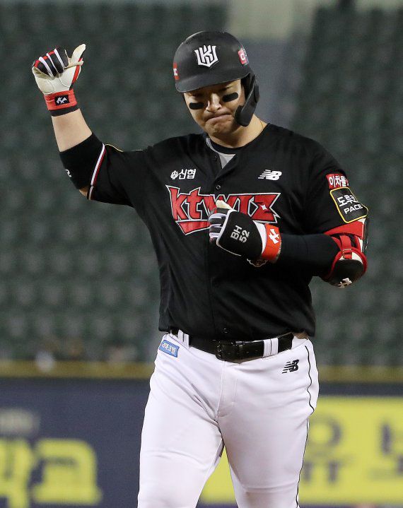 36살 홈런 선두 KT 박병호. /사진=뉴스1