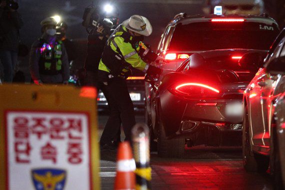 음주운전 단속 자료사진. /사진=뉴스1