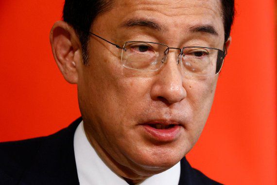 기시다 후미오 일본 총리. 자료사진. 로이터 뉴스1