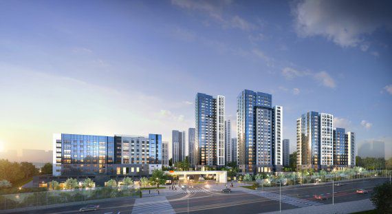 [e편한세상 옥정 리더스가든 투시도]