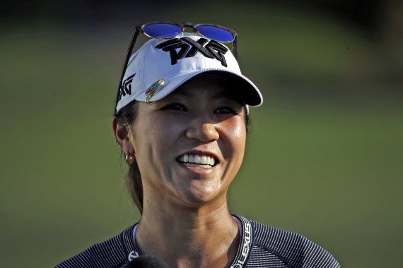 밝게 웃는 리디아 고 /사진=AP뉴시스