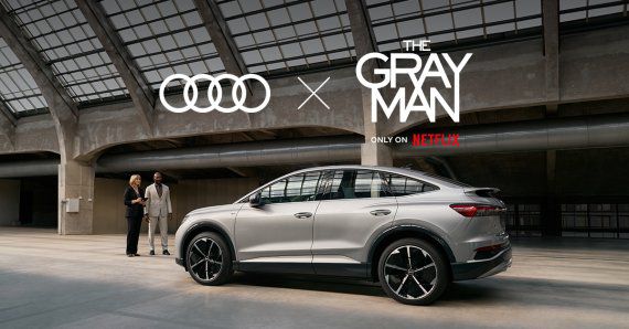 아우디는 넷플릭스 영화 '그레이 맨'에 4대의 차량을 지원했다고 밝혔다. 아우디 제공
