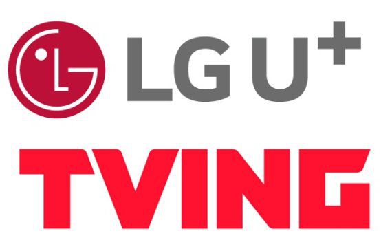 LG유플러스, 티빙 CI. 각사 제공                                    티빙팩 관련 이미지. 티빙 제공