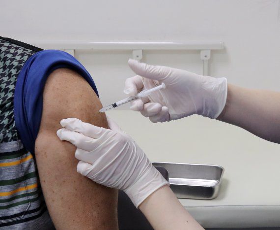 코로나19 백신 접종 모습. /사진=뉴스1