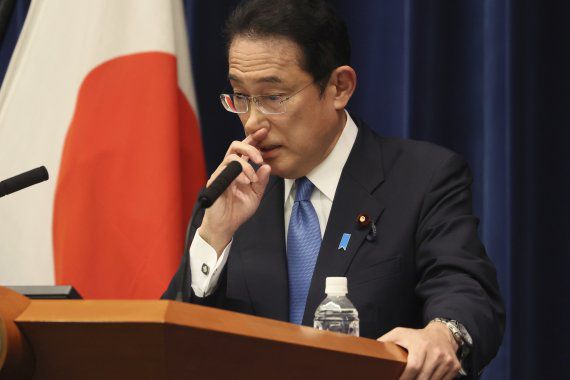 기시다 후미오 일본 총리. AP뉴시스