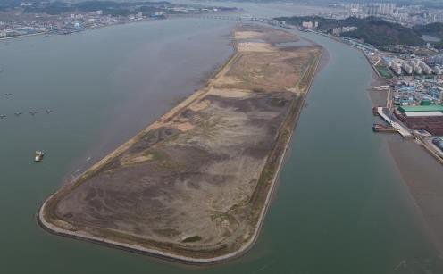 전북 군산시 금강 하구에 있는 금란도. /사진=fnDB