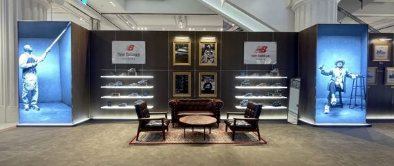 신세계 강남점 뉴발란스 팝업스토어. 신세계백화점 제공.