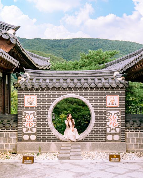 운암정 포토존 /사진=강원랜드