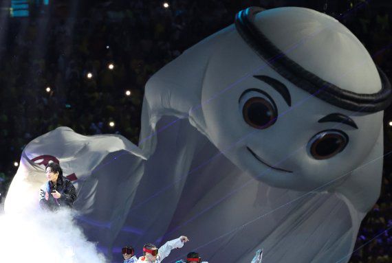 카타르 월드컵 마스코트 라이브 (출처 : 연합뉴스)