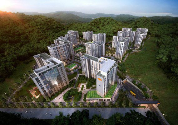 e편한세상 동탄 파크아너스 조감도(이미지=DL이앤씨)