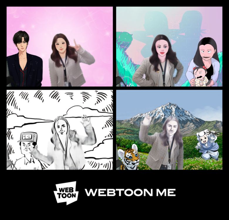 웹툰미 네컷사진 /사진=네이버웹툰