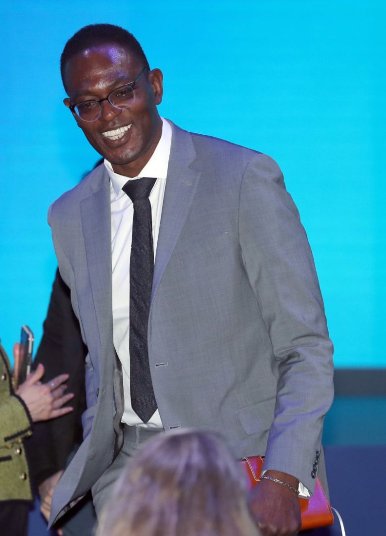 (바르셀로나(스페인)=뉴스1) 박정호 기자 = 딘 가필드 넷플릭스 공공정책 부사장이 28일 오후(현지시간) 스페인 바르셀로나 피라 그란 비아 '모바일월드콩그레스'(MWC 2023) 전시장에서 엔터테인먼트의 미래를 주제로 한 그렉 피터스(Greg Peters) 넷플릭스 공동 최고 경영 책임자(CEO)의 기조연설장으로 들어와 환하게 미소 짓고 있다. 2023.3.1/뉴스1 /사진=뉴스1화상