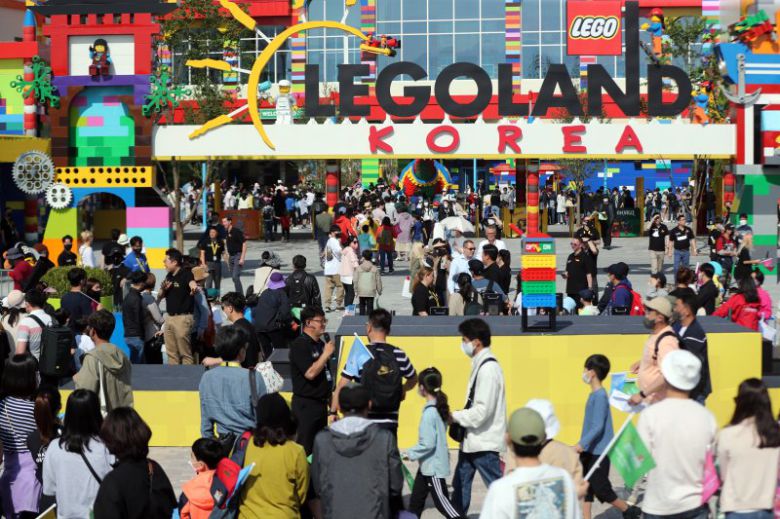 강원 춘천 하중도에 위치한 레고랜드.(사진=뉴스1)