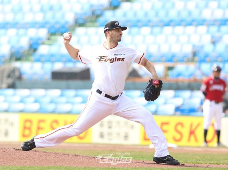 한화 스미스, 시범경기 3번 등판에서 만족스러운 성적 [한화 이글스 제공. 재판매 및 DB 금지]