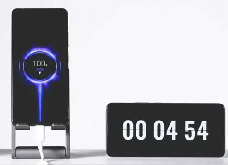 샤오미는 지난달 스페인 바르셀로나에서 열린 '모바일 월드 콩그레스(MWC)' 2023'에서 '홍미노트12프로+'를 5분도 안 돼 100% 충전하는 시연을 선보였다.