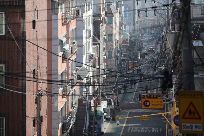 지난 1월 서울 강서구 화곡동의 다세대주택 밀집 지역. 사진=뉴스1