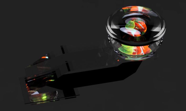 아이폰15프로맥스에 탑재될 것으로 예상되는 잠망경 카메라 렌즈 렌더링. 윌리두 제작