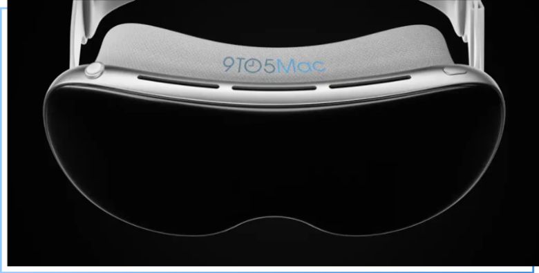 애플의 혼합현실(MR) 헤드셋 '리얼리티 프로' 예상 이미지. 9to5MaC