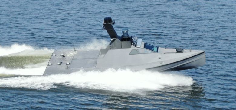 LIG넥스원의 무인수상정 '해검' . 뉴스1