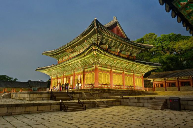 2023년 창덕궁 달빛기행 인정전. 한국문화재재단 제공