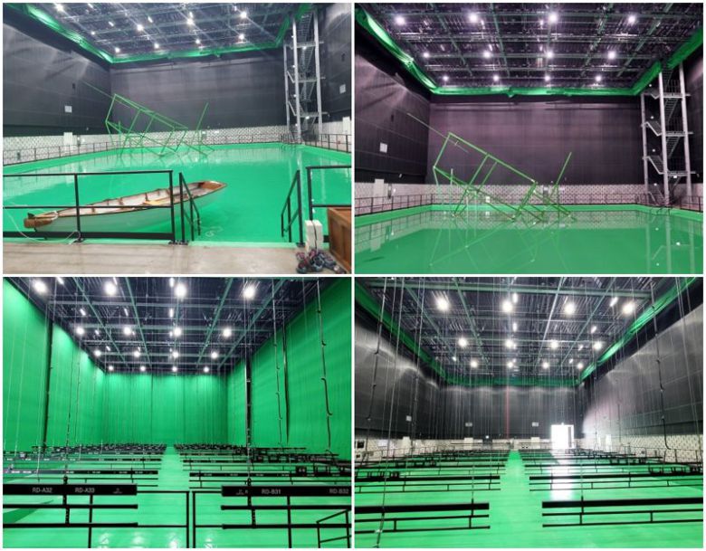 다목적 수상 스튜디오 전경 및 시설