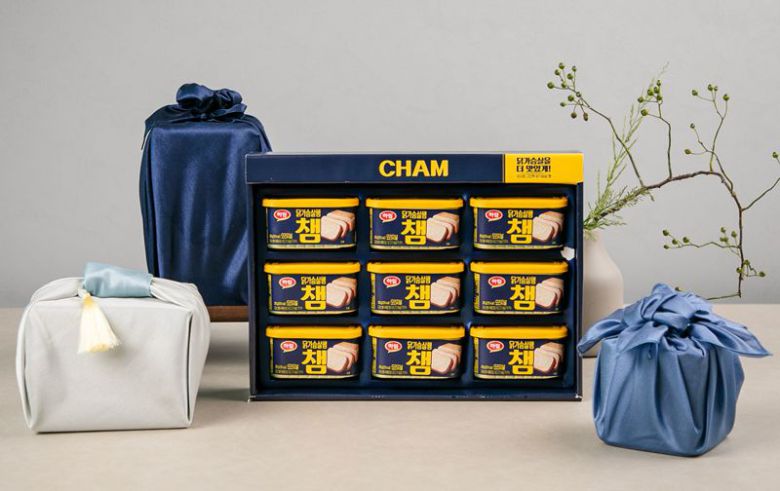 닭가슴살햄 '챔' 선물세트. 하림제공