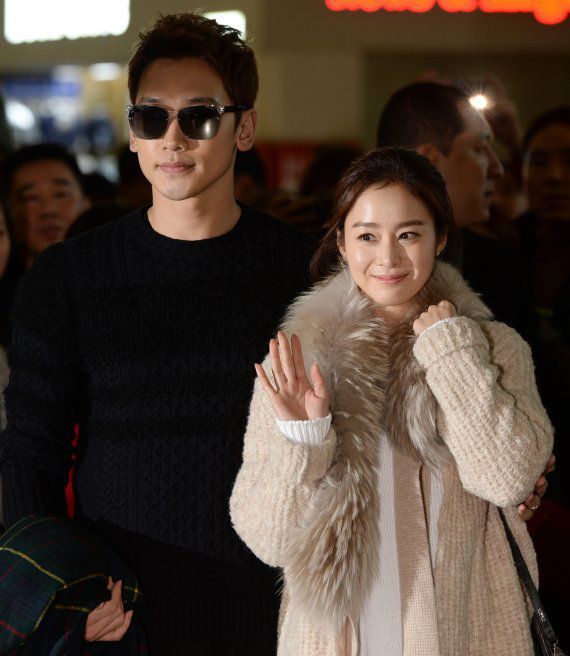 가수 겸 배우 비(정지훈)와 배우 김태희 부부 /사진=뉴시스