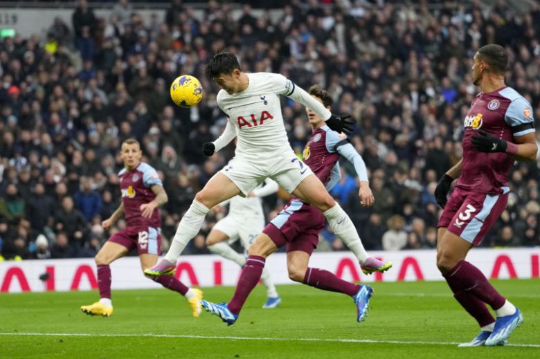 [런던=AP/뉴시스]토트넘의 손흥민. /사진=뉴시스