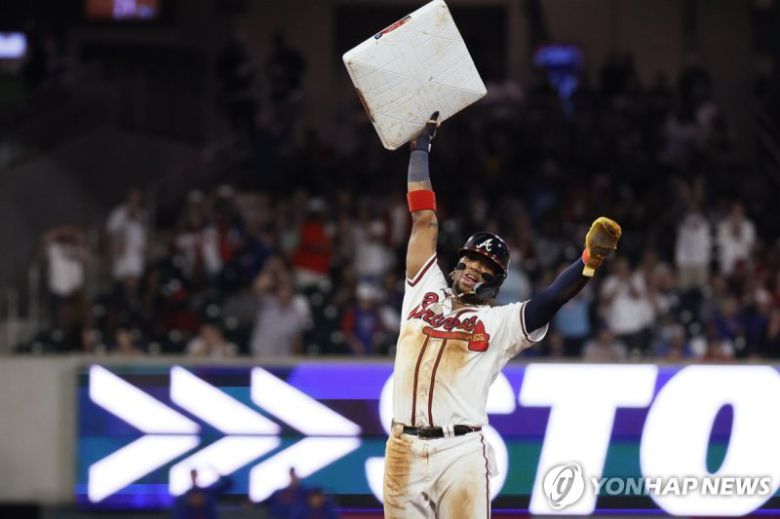 애탈란타는 아쿠냐 주니어를 비롯해 엄청난 타선으로 올해 MLB 최다승을 거둔 팀이다. 류현진에게 나쁘지 않다 (사진 = 연합뉴스)