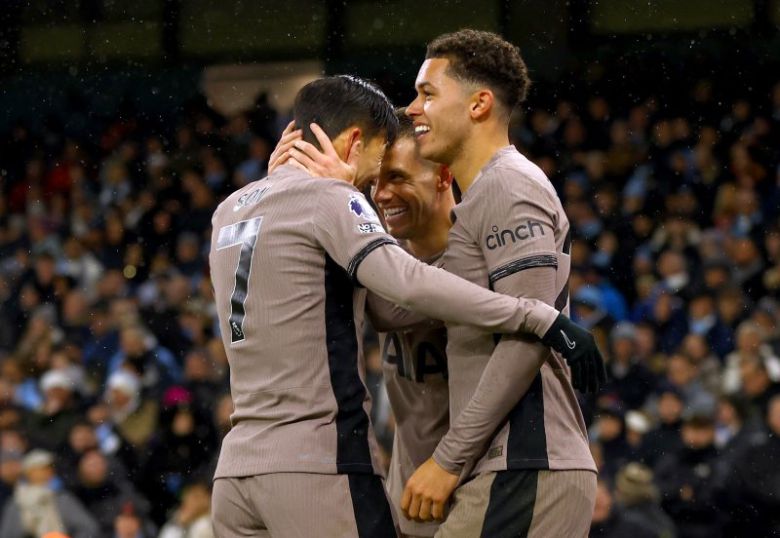 이날 맨시티와 토트넘은 엄청난 난타전으로 시종일관 힘든 경기를 했다[사진 = 뉴스1]