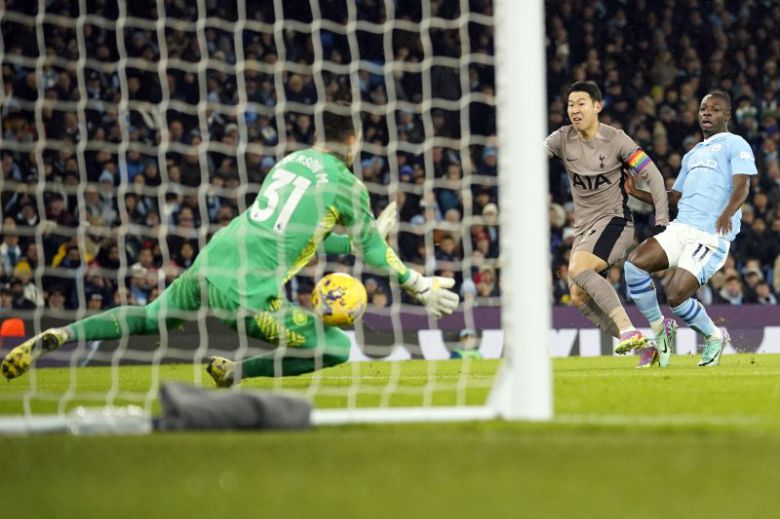 [맨체스터=AP/뉴시스]토트넘 손흥민. 2023.12.03. /사진=뉴시스