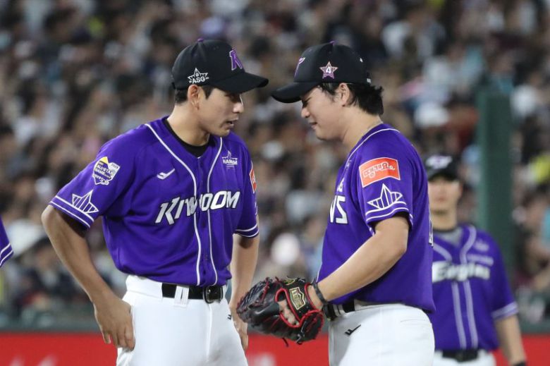 [부산=뉴시스] MLB가 처남 관계인 이정후와 고우석의 동반 진출을 주목하고 있다.