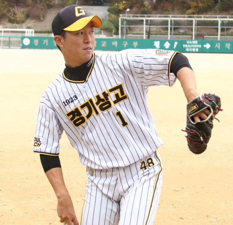 경기상고 3학년 투수 임진묵 (사진 = 전상일 기자)