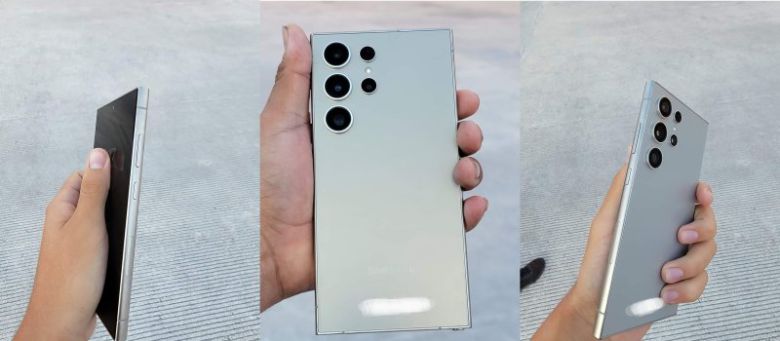 갤럭시S24 렌더링 이미지. IT팁스터 데이비드 마틴이 갤럭시 S24 울트라 모델이라고 공개한 사진. 사진=데이비드 마틴 X