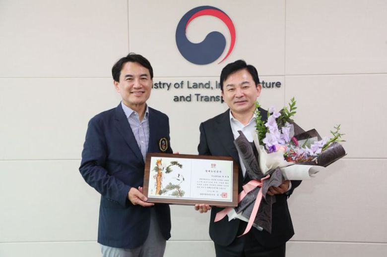 김진태 강원특별자치도지사가 지난해 9월 국토부를 방문, 용문~홍천 광역철도 사업 조기 추진 등을 건의했다. fn뉴스 DB