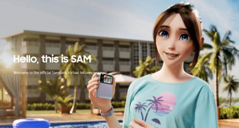 삼성전자 디지털 아바타 샘 삼성전자 뉴스룸 캡처