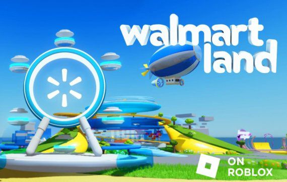 월마트가 로블록스와 협업해 만든 로블록스 내 월마트 공간. 월마트 홈페이지 캡처