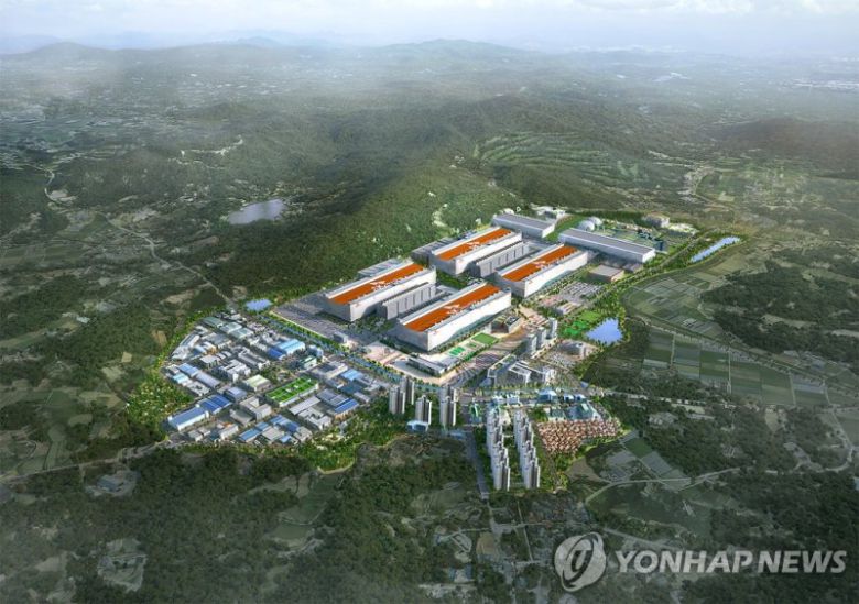 용인반도체클러스터 조감도. 용인시 제공