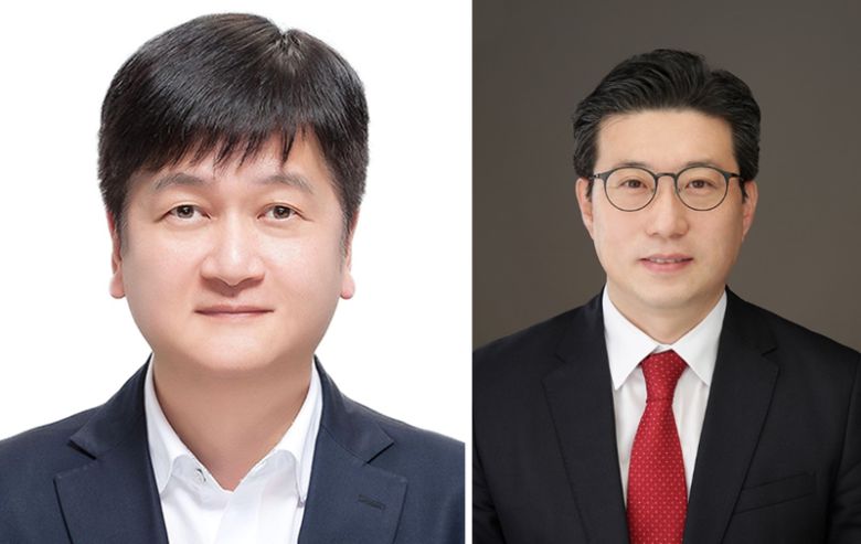 김도식 전 서울시 정무부시장(왼쪽)과 이창근 전 서울시 대변인(오른쪽) 서울시 제공, 이창근 전 대변인 블로그