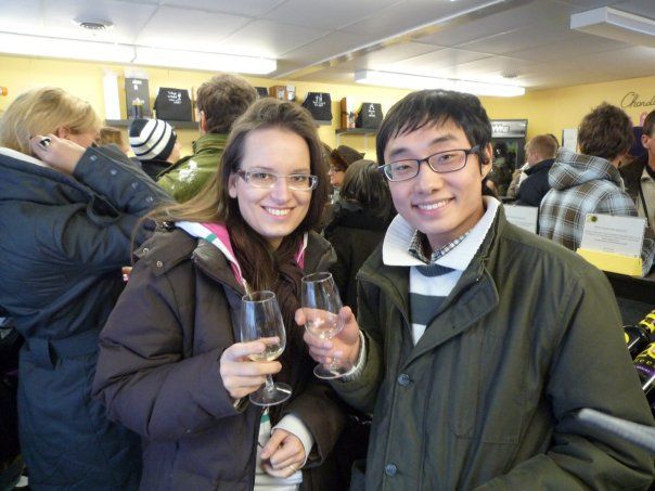 나이아가라 폭포 원데이 투어에 포함된 아이스와인 와이너리 방문 당시 모습.