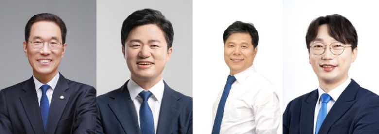 더불어민주당 김주영(김포 갑), 박상혁(김포 을), 서영석(부천 갑), 모경종 (인천 서구 병) 후보. /선관위 홈페이지