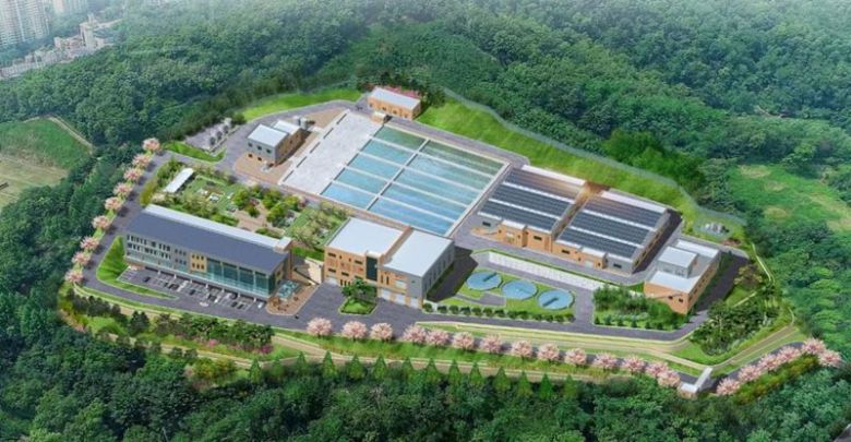 비산포일 통합정수장 현대화사업 조감도. /안양시 제공