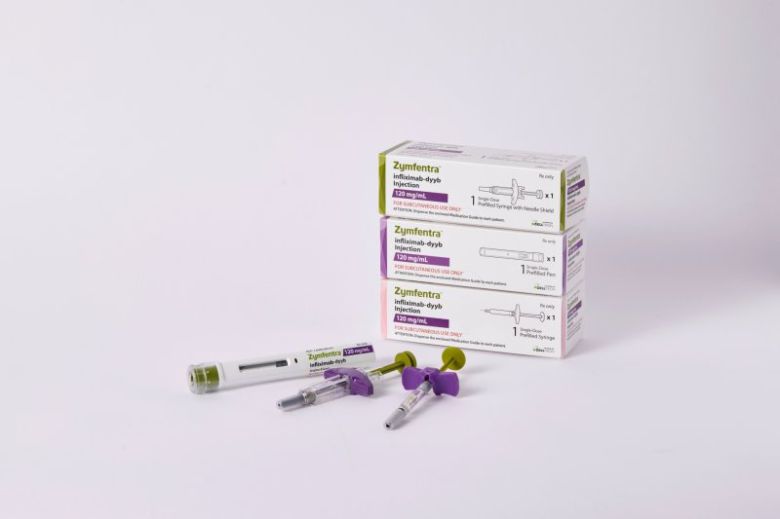 셀트리온이 미국 식품의약국(FDA)에서 신약으로 허가받은 자가면역질환 치료제 '짐펜트라'(램시마SC 미국명). 셀트리온 제공
