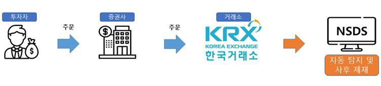 NSDS 구축 시 기관투자자 공매도 주문 흐름도 / 사진=금융감독원 제공