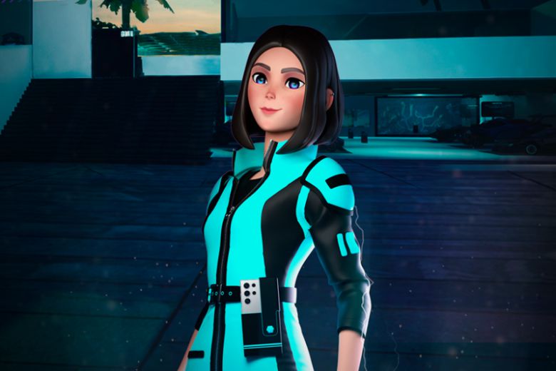 남미에서 활동하고 있는 삼성전자 MX의 가상인간 SAM이 갤럭시S24를 휴대하고 있는 모습. 삼성전자 제공