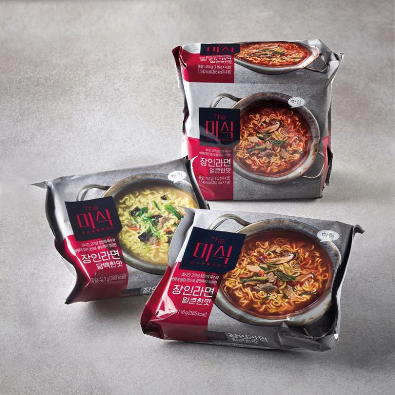 하림 더미식 장인라면.