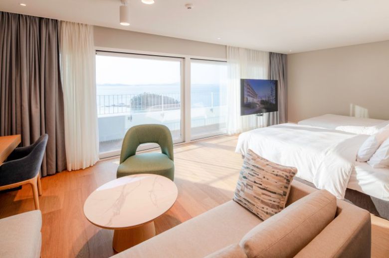 '해남126호텔'의 패밀리 코너 스위트. 사진=뉴시스